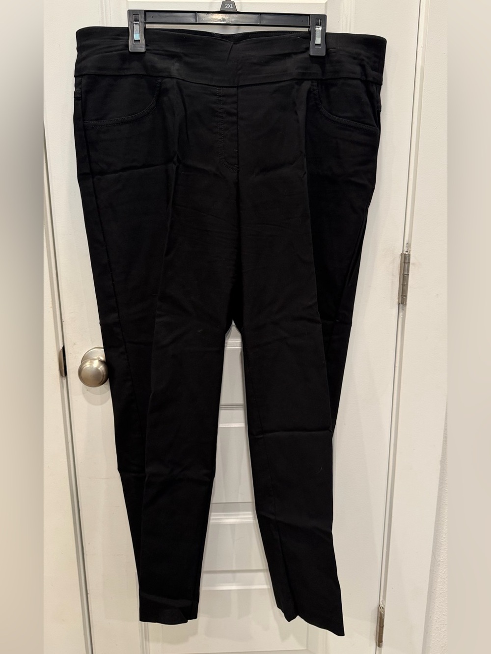Ruby Rd. Black Women's Stretch Ponte Pants